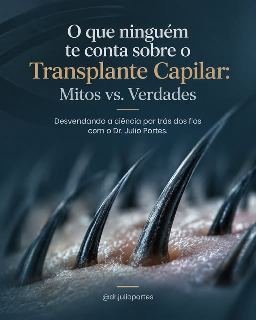 Muitas informações circulam sobre o transplante capilar, e é natural ter dúvidas. 🧐 Mas você sabe o