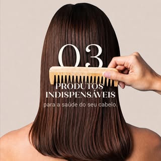 O cuidado com o cabelo é um ritual diário. 

Esses três itens são a base para manter a vitalidade e 