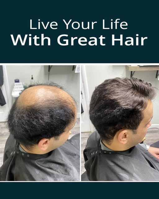 Many men think about doing something about their hair loss, but it is only those that do something a