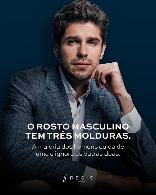 O rosto masculino tem três molduras, e cada uma delas impacta diretamente a forma como você se vê e 