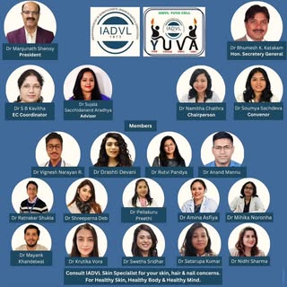 Super thrilled to take over as the Chairperson of IADVL Yuva cell. I thank the executive committee, 