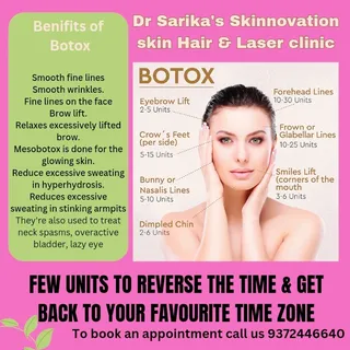Few units of botox may change your personality..and bring back the time zone you loved the most ... 