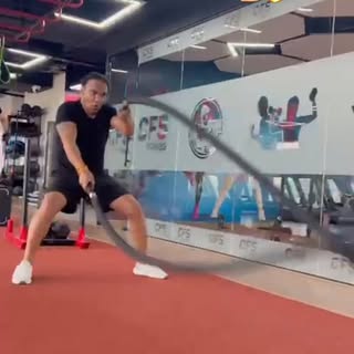 • "This rope doesn't play... neither do I 

#drshravan#gym #newlookaestheticclinic #instagram #facia