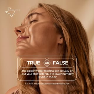 🤔 What do you think? True or False? 

(Psst... it’s TRUE! Make sure to keep your skin hydrated and 