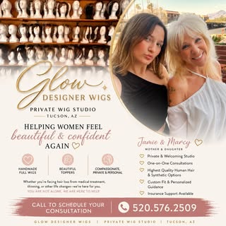 You are not alone. We’re here to help. 🤍 Call to schedule a free consultation! #wigstudio #tucsonwi