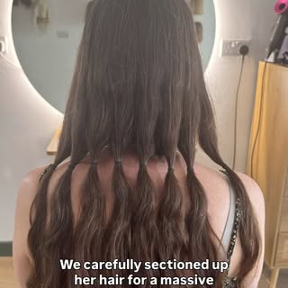 Today was an incredibly special day at Cotswold Hair Clinic. 🥹✨

Fleur came in with beautiful long 