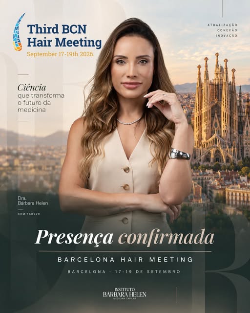 Presença confirmada no Barcelona Hair Meeting 2026.

De 17 a 19 de setembro, estarei no @tricobcn, u