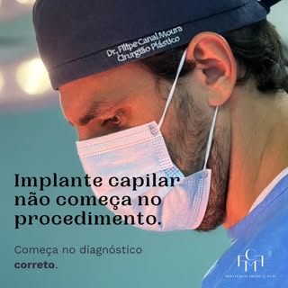 O implante capilar não começa na sala de cirurgia.
Começa muito antes — no diagnóstico correto.
Cada