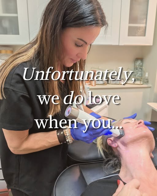 Unfortunately we do love when you… 🫶

#AmplifyBeauty #Selfcare #Skincare #KingstonON #YGKBeauty