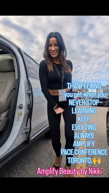 NEVER stop learning📚
NEVER stop evolving💉💋 
NEVER stop amplifying😍

Another conference🎉.
Anothe
