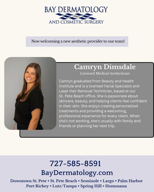 Our aesthetic team is growing — meet Camryn Dimsdale!

Camryn is a licensed medical aesthetician, Fa
