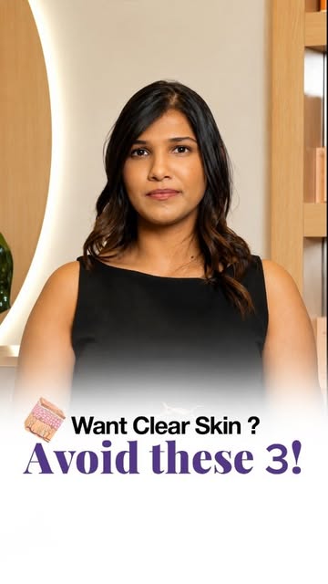 Want Clearer Skin? Start by Cutting Down These Everyday Habits ✨

Clear skin isn’t just about the pr