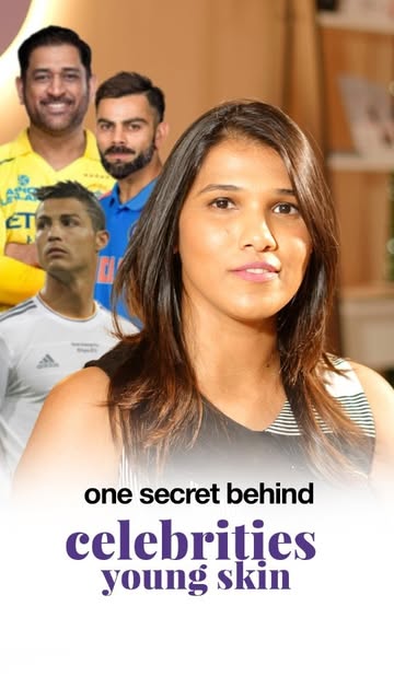 Ronaldo is 41, Kohli is 37, Dhoni is 43... so how are they still THIS young-looking? 🤔

No Botox, n