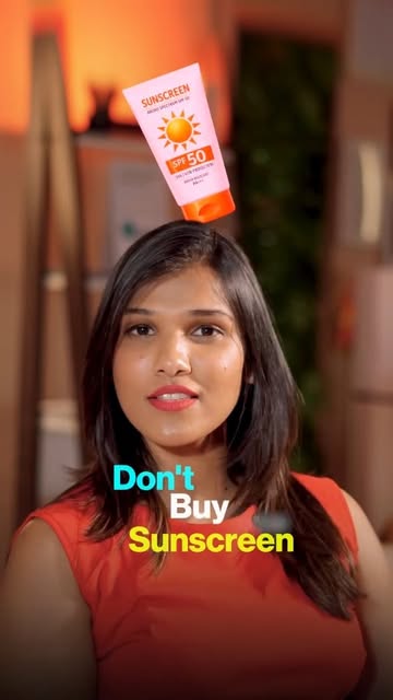 🚨 Don’t Buy Sunscreen Before Checking This!

 A high SPF doesn’t automatically mean complete protec