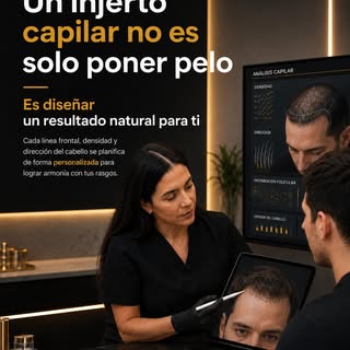 Un injerto capilar no consiste únicamente en implantar folículos.

Cada detalle influye en el result