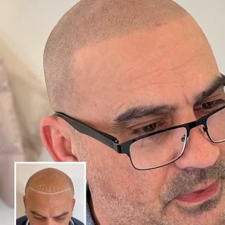 Session 2 of 3 of Scalp Tattooing // WOW! Natural, stunning results already, by award winning @misst