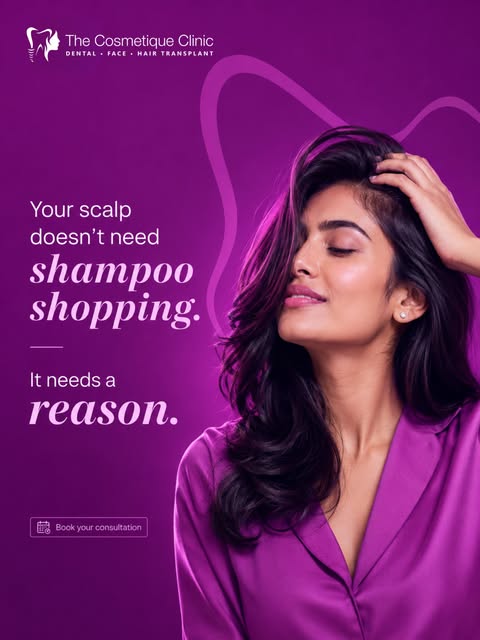 Your scalp doesn’t need shampoo shopping—it needs the right reason. 💜

Not every scalp concern need