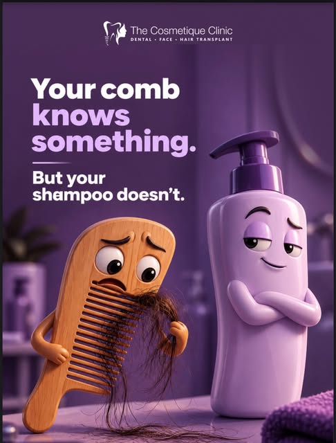 Hair fall or hair breakage? They may look similar, but they’re not the same problem. 🧴✨
Understandi