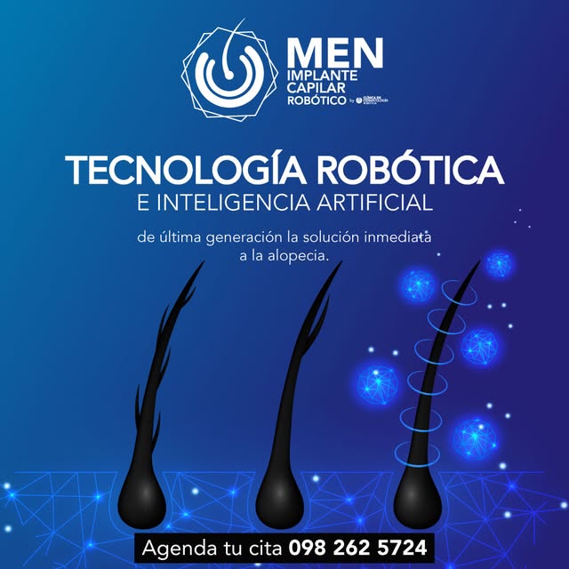 🤖 Tecnología robótica e inteligencia artificial para combatir la alopecia desde la raíz.

La caída 