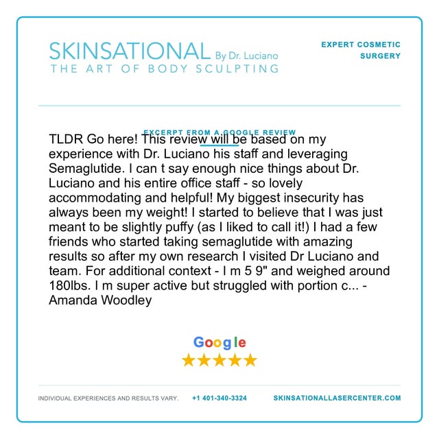 TLDR Go here! This review will be based on my experience with Dr. Luciano his staff and leveraging S