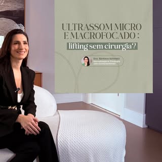 O ultrassom micro e macrofocado é uma ótima tecnologia quando o assunto é flacidez tanto facial quan