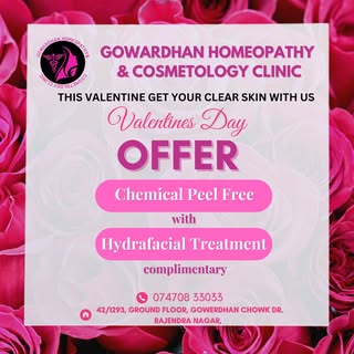 Valentine Week Special Offer by Gowardhan Homeopathy & Cosmetology Clinic...

#valentinesday #valent
