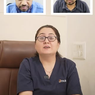 Imagine looking in the mirror and seeing your hairline back. 🤯

This is a real patient transformati