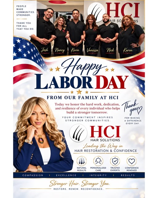 🇺🇸 HAPPY LABOR DAY FROM OUR HCI FAMILY! 🇺🇸

Today, we celebrate the hardworking people who make 
