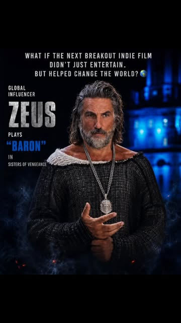 WHAT IF THE NEXT BREAKOUT INDIE MOVIE DIDN’T JUST ENTERTAIN, BUT HELPED CHANGE THE WORLD? 🌍
⚡ ZEUS 