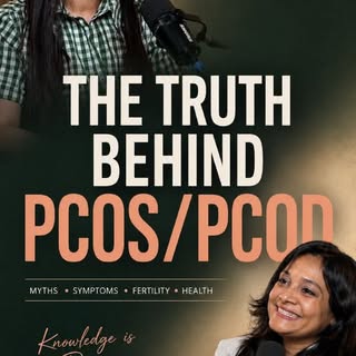 Busting common PCOD & PCOS Myths! 🌸✨
Did you know that irregular periods don't always mean PCOD? Or