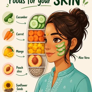 Healthy skin starts from within. ✨🥗

What you eat plays a big role in keeping your skin hydrated, g