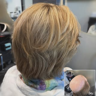 Op maat gemaakt haarwerk van europees haar met een Permanente bevestiging ! 🤩 @infixhair