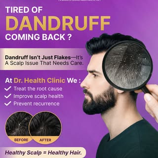 Flakes on your shoulders? Itching that won’t stop?

Dandruff isn’t just a small problem - it keeps c
