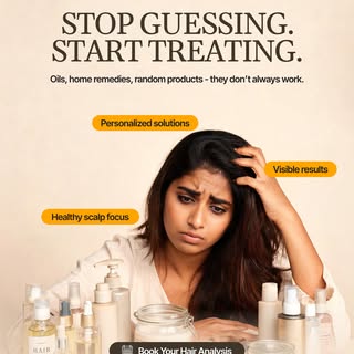 Tried oils, home remedies, and random products?
Maybe it’s time for expert care instead. 💡

Treat t