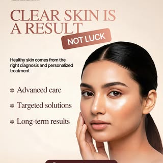 Clear, healthy skin doesn’t happen by chance ✨
The right diagnosis and personalized treatment can ma