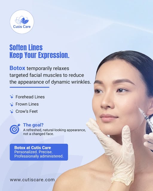 Are forehead lines or crow's feet making you look tired when you're not? 🤔

It might be time for a 