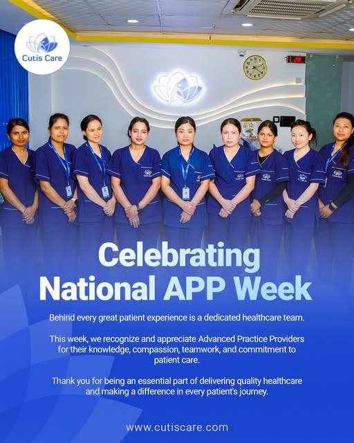 Celebrating the backbone of our healthcare system! 🩺✨

This National APP Week, Cutis Care honors ou