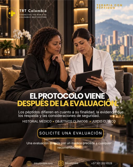 La terapia con péptidos no es una solución igual para todos.

El enfoque adecuado comienza por compr