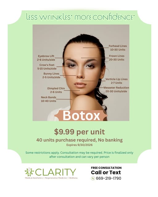 Soft, natural Botox results that refresh your look without freezing your expression.
Fewer lines, sm
