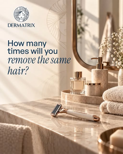 How long will you keep repeating the same hair-removal routine?

Shaving. Waxing. Repeating.

Maybe 
