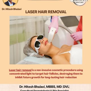 Say goodbye to unwanted hair and hello to smooth, confident skin! Dr. Hitesh Bhalavi from Sukoon Cli