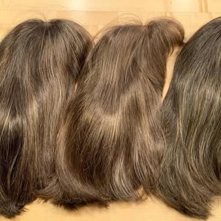 Triplets!!!! Three newly refreshed human hair wigs. These wigs are several years old and needed help