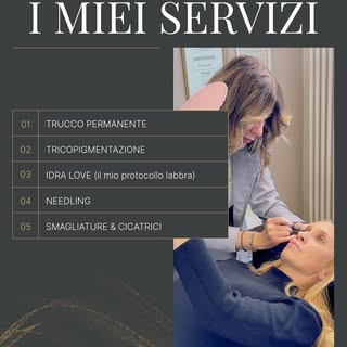 Centro specializzato in trucco permanente, tricopigmentazione, Idra Love (mio protocollo labbra), ci