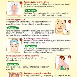 10 Habits to Break for clearer Skin!