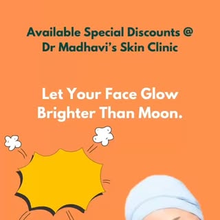 Available Special Discounts On
@drmadhaviskinclinic
Only For This Ramzan Month...Let Your Face Glow 