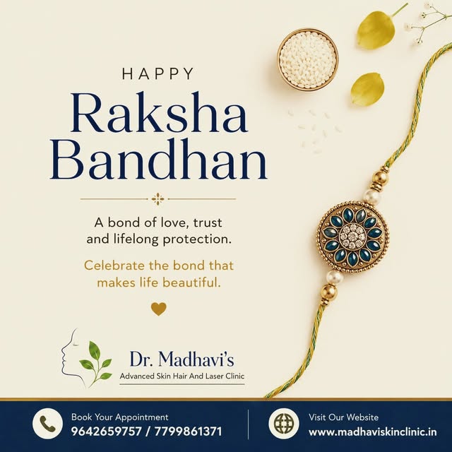 💙 Happy Raksha Bandhan! 💙
Celebrating the beautiful bond of love, trust, care, and lifelong protec