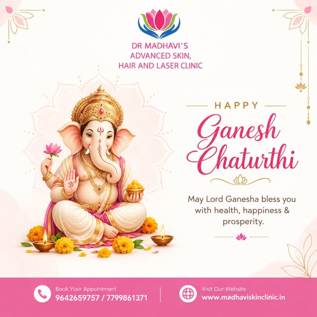 ✨ May Lord Ganesha fill your life with good health, happiness, prosperity, and endless blessings. 🪷