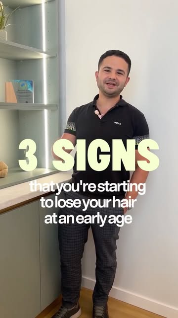 Noticing changes in your hair? 👀 Here are 3 signs you may be experiencing hair loss. 
Hair loss can