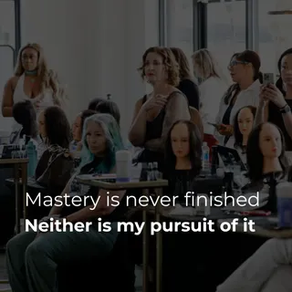 There’s a certain kind of devotion that lives behind true mastery, the willingness to keep learning,