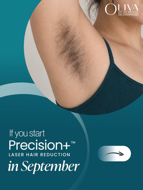 Start Precision+ Laser Hair Reduction now and by the time next year arrives, you’ll forget about sha